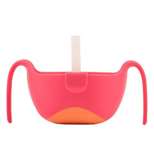 Miniaturka artykułu - B.BOX Miseczka ze słomką Strawberry Shake, 1 sztuka