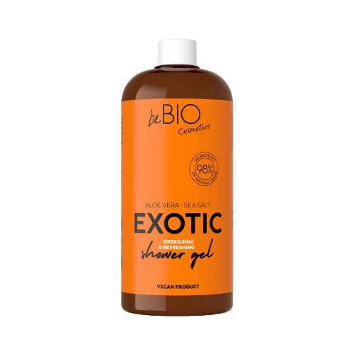Miniaturka artykułu - BE BIO Ewa Chodakowska Naturalny energetyzująco-odświeżający żel pod prysznic Exotic, 1000 ml