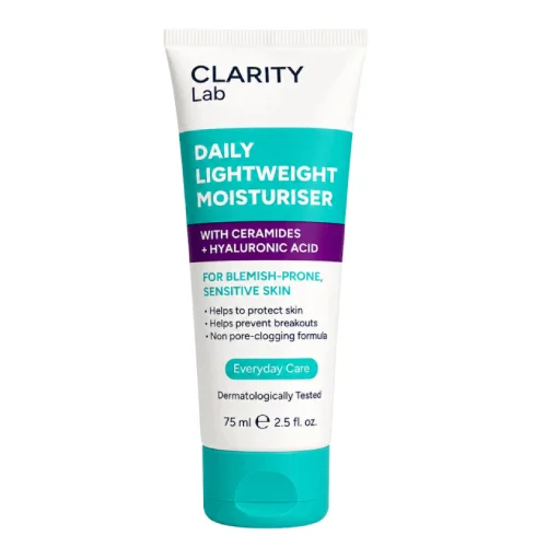 Miniaturka artykułu - Beauty Formulas Clarity Lab Lekki krem nawilżający do twarzy, 75 ml