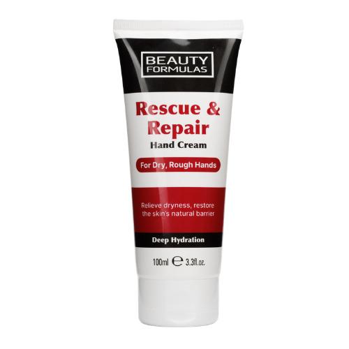 Miniaturka artykułu - Beauty Formulas Krem do rąk Rescue & Repair, 100 ml 