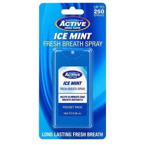 Miniaturka artykułu - Beauty Formulas Ice Mint Odświeżacz do ust kieszonkowy, 15 ml