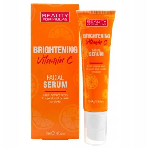Miniaturka artykułu - BEAUTY FORMULAS Serum do twarzy z witaminą C, 30 ml