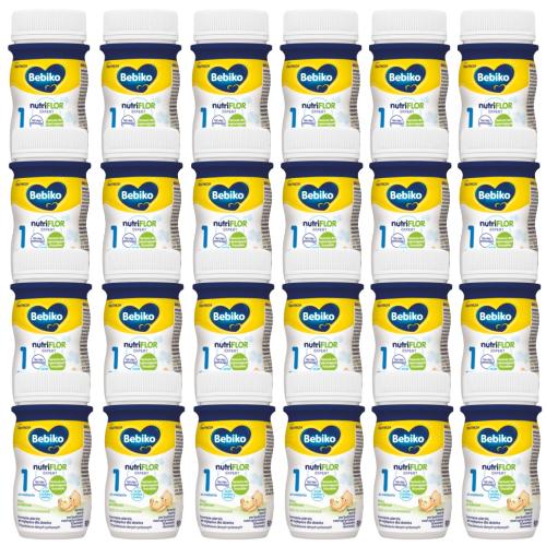 Miniaturka artykułu - Bebiko 1 Mleko początkowe dla niemowląt od urodzenia, 24x90ml