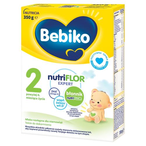 Miniaturka artykułu - Bebiko 2 Mleko następne dla niemowląt powyżej 6. miesiąca życia, 350g