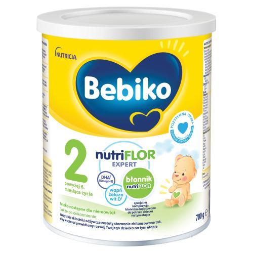 Bebiko 2 Mleko następne dla niemowląt powyżej 6. miesiąca życia, 700 g USZKODZONE / WGNIECIONA PUSZKA