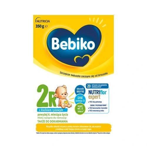 Miniaturka artykułu - Bebiko 2R Mleko następne dla niemowląt powyżej 6. miesiąca życia, 350g KR&Oacute;TKA DATA 05.07.2026