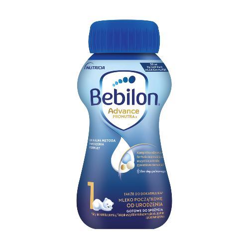 Miniaturka artykułu - Bebilon 1 Advance Pronutra Mleko początkowe od urodzenia, 200 ml KR&Oacute;TKA DATA 20.07.2026