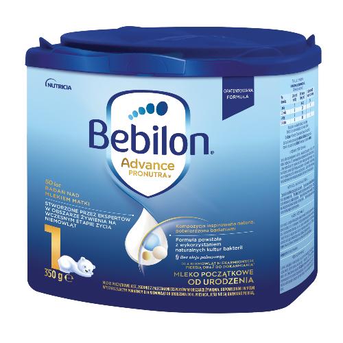Miniaturka artykułu - Bebilon Advance Pronutra 1 Mleko początkowe od urodzenia, 350 g