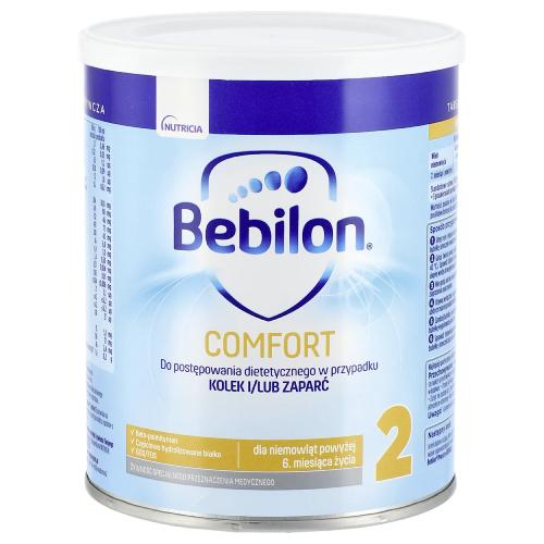 Miniaturka artykułu - Bebilon COMFORT ProExpert  2, 400g USZKODZONE/ WGNIECIONA PUSZKA