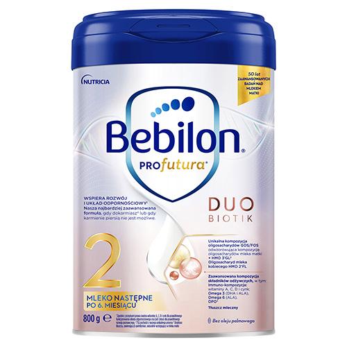 Miniaturka artykułu - Bebilon Profutura Duobiotik 2 mleko następne po 6. miesiącu, 800g