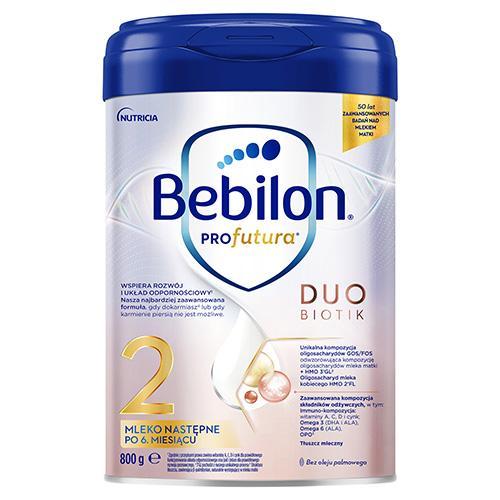 Miniaturka artykułu - Bebilon Profutura Duobiotik 2 mleko następne po 6. miesiącu, 800g USZKODZONE/ WGNIECONA PUSZKA