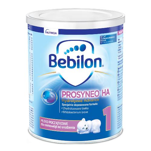 Miniaturka artykułu - Bebilon Prosyneo HA 1 Mleko początkowe dla niemowląt od urodzenia, 400g
