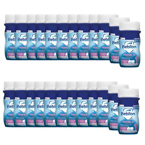 Miniaturka artykułu - Bebilon Prosyneo HA 1 Mleko początkowe w płynie dla niemowląt od urodzenia, 24x 90ml USZKODZONE TEKTUROWE OPAKOWANIE / KR&Oacute;TKA DATA 27.08.2026