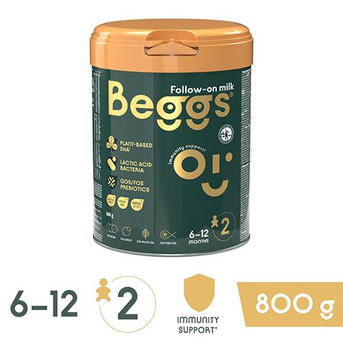 Miniaturka artykułu - Beggs 2 Mleko następne po 6. miesiącu, 800g