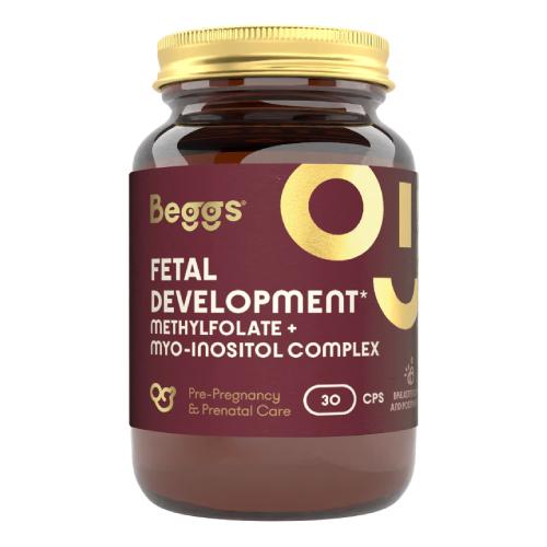 Miniaturka artykułu - Beggs Fetal Development Methylfolate + Myo-inositol Complex, 30 kapsułek