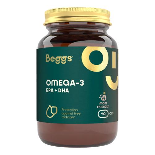 Miniaturka artykułu - Beggs Omega-3 EPA+DHA, 90 kapsułek