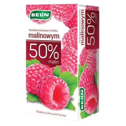 Miniaturka artykułu - Belin Herbatka Malinowa, 20 torebki