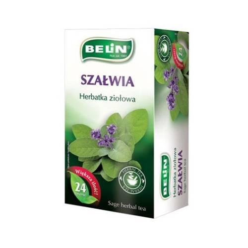 Miniaturka artykułu - Belin Herbatka ziołowa Szałwia, 24 torebki