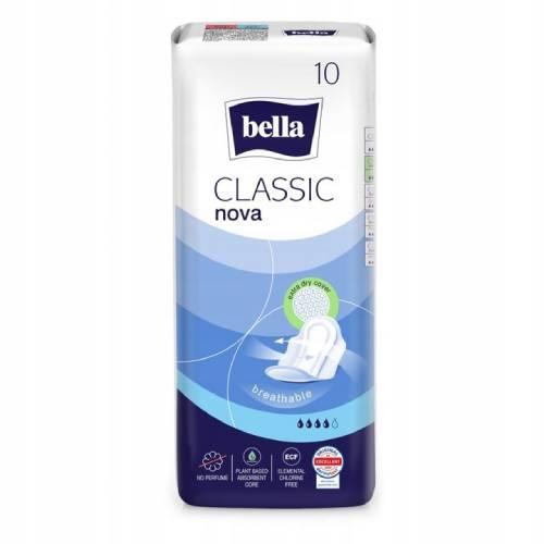 Miniaturka artykułu - BELLA NOVA CLASIC Podpaski higieniczne, 10 sztuk