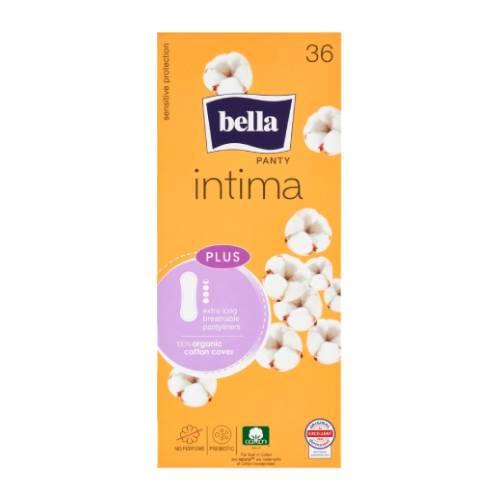 Miniaturka artykułu - Bella Panty Intima Plus Ultracienkie wkładki higieniczne Extra long, 36 szt.