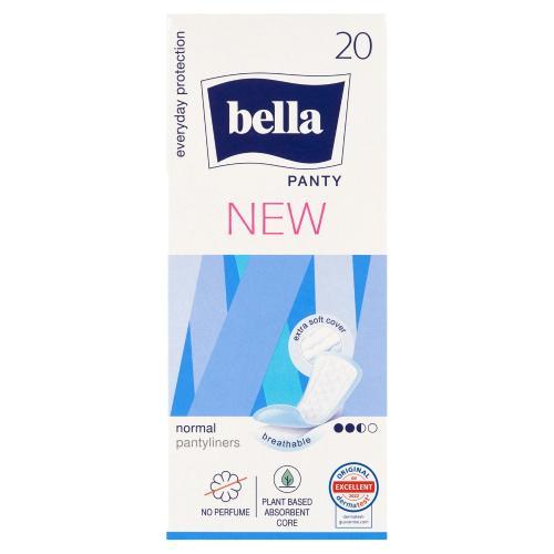 Miniaturka artykułu - BELLA PANTY New Wkładki anatomiczne - 20 sztuk USZKODZONY KARTON