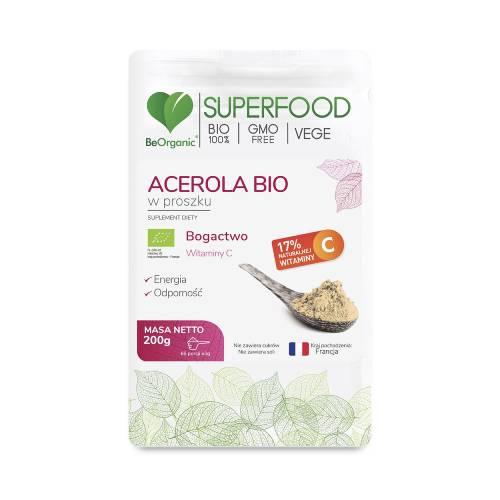 Miniaturka artykułu - BeOrganic Acerola Bio, 200g
