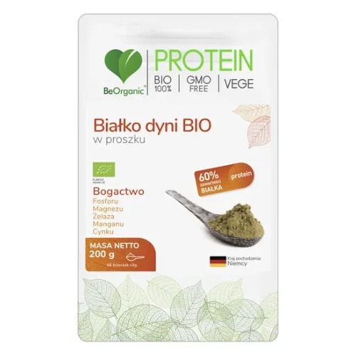 Miniaturka artykułu - BeOrganic Białko dyni BIO, 200g