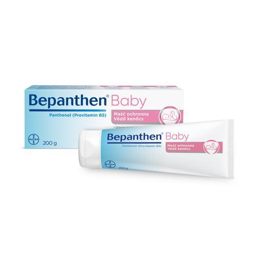 Miniaturka artykułu - Bepanthen Baby Maść ochronna, 200 g USZKODZONE TEKTUROWE OPAKOWANIE
