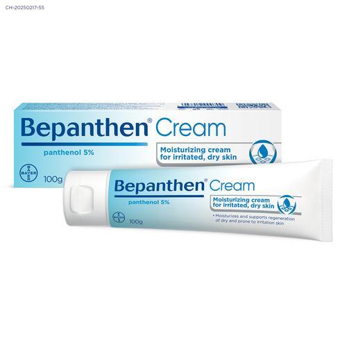 Miniaturka artykułu - Bepanthen Cream krem do sk&oacute;ry suchej i podrażnionej, 100 g USZKODZONE/ BRAK TEKTUROWEGO OPAKOWANIA