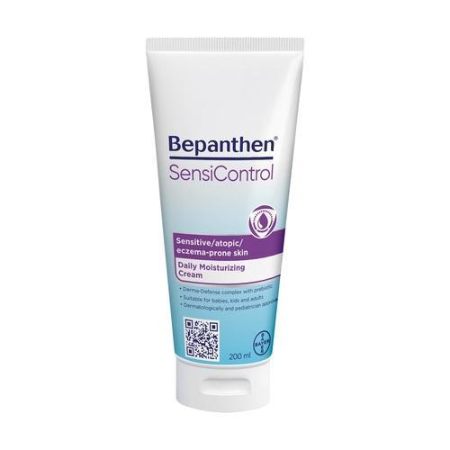 Miniaturka artykułu - Bepanthen SensiControl Krem nawilżający do skóry atopowej, 200ml BRAK OPAKOWANIA