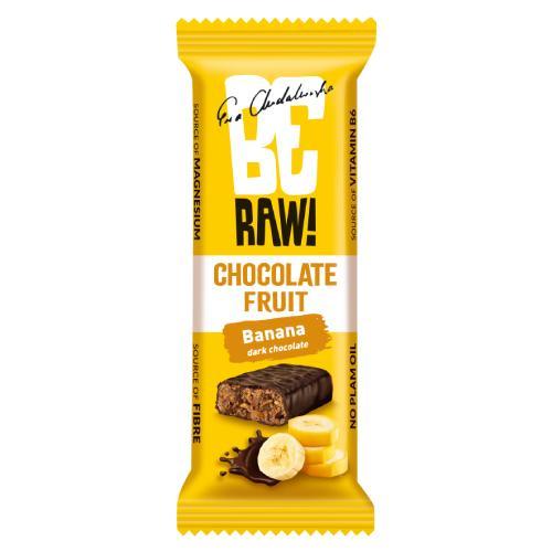 Miniaturka artykułu - BeRAW Energy Banana & Peanuts Baton bananowo-orzechowy, 40 g KR&Oacute;TKA DATA 30.09.2026