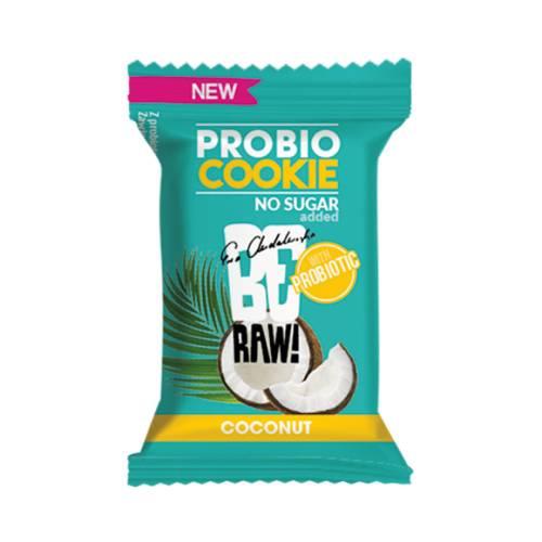 Miniaturka artykułu - BeRAW Probio Cookie Coconut, 18g