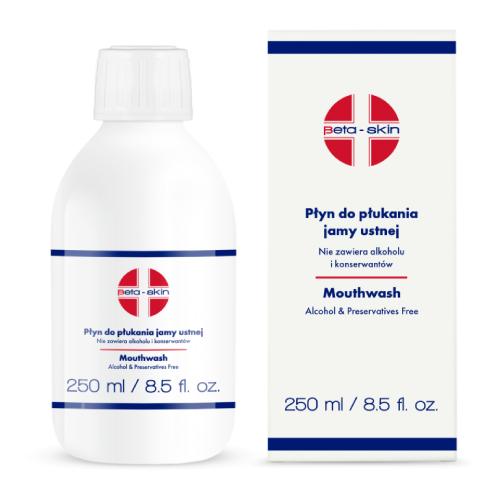 Miniaturka artykułu - Beta Skin Płyn do płukania jamy ustnej, 250ml
