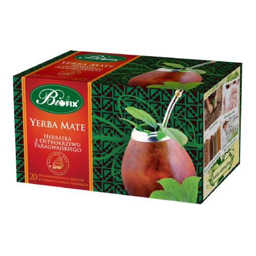 Miniaturka artykułu - BiFix Admiral PU-ERH Yerba Mate Herbata z ostrokrzewu paragwajskiego ekspresowa, 40 g