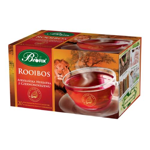 Miniaturka artykułu - BiFix Admiral PU-ERH Afrykańska herbata czerwona Rooibos, 40 g