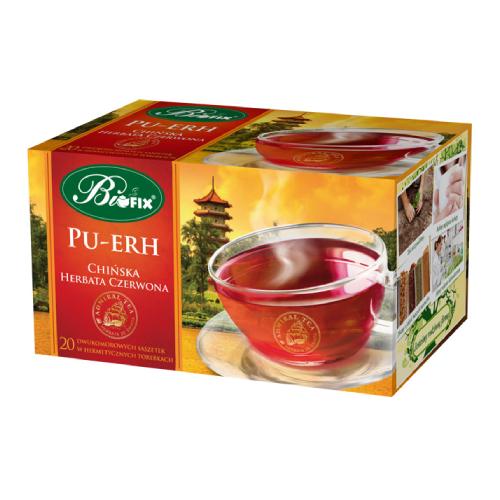 Miniaturka artykułu - BiFix Admiral PU-ERH Chińska herbata czerwona ekspresowa, 40 g