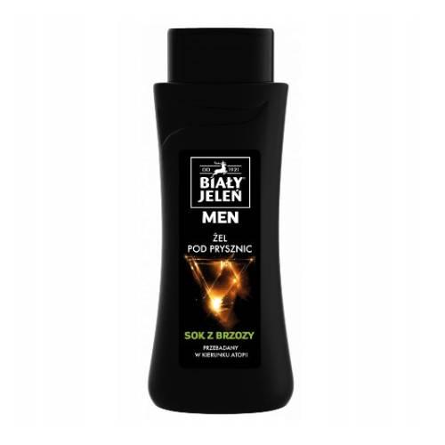 BIAŁY JELEŃ FOR MEN Żel pod prysznic z ekstraktem z brzozy - 300 ml 