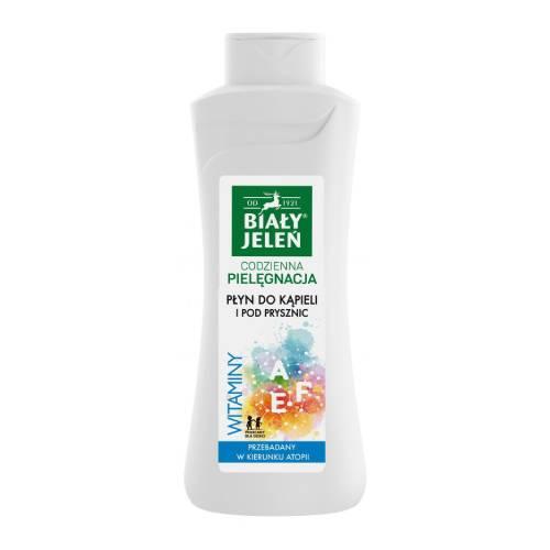 Miniaturka artykułu - BIAŁY JELEŃ Płyn do kąpieli z witaminami - 750 ml