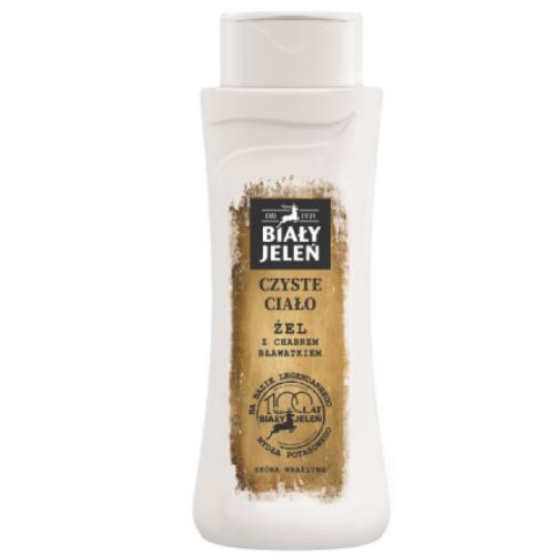 Miniaturka artykułu - Biały Jeleń Retro Żel do mycia ciała z chabrem bławatkiem - sk&oacute;ra wrażliwa, 300ml