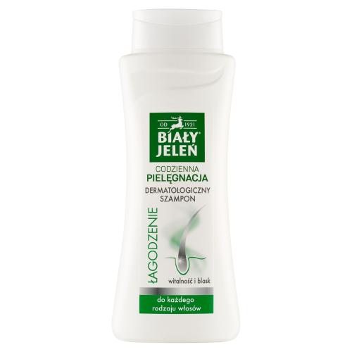 Miniaturka artykułu - BIAŁY JELEŃ Łagodzenie Szampon dermatologiczny do włos&oacute;w i sk&oacute;ry głowy, 300ml