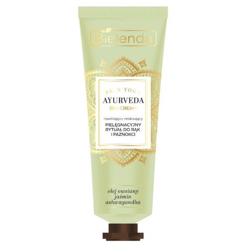 Miniaturka artykułu - BIELENDA AYURVEDA SKIN YOGA Krem do rąk nawilżająco-relaksujący, 50ml