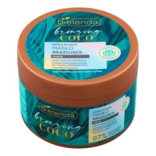 Miniaturka artykułu - BIELENDA BRONZING COCO Nawilżające masło brązujące do ciała, 200ml
