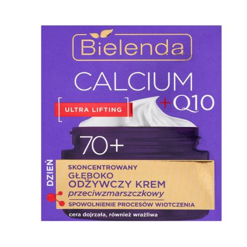 Miniaturka artykułu - BIELENDA Calcium + Q10 Skoncentrowany głęboko odżywczy krem przeciwzmarszczkowy na dzień 70+, 50ml