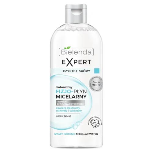 Miniaturka artykułu - BIELENDA EXPERT Czystej Sk&oacute;ry FIZJO-Płyn micelarny Nawilżenie, 400ml	