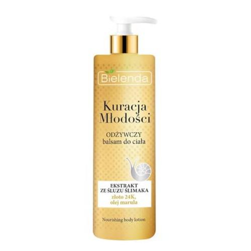 Miniaturka artykułu - BIELENDA Kuracja Młodości Odżywczy balsam do ciała, 400ml