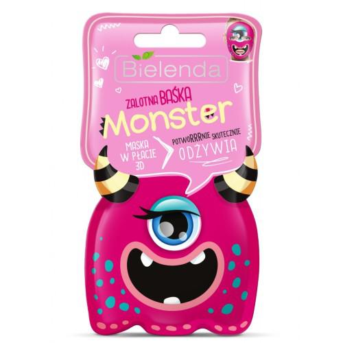 Miniaturka artykułu - BIELENDA MONSTER ZALOTNA BAŚKA Maska w płacie 3D, 1 sztuka