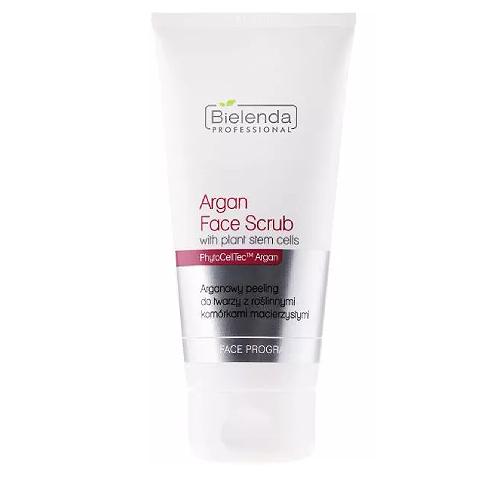 Miniaturka artykułu - BIELENDA Professional Arganowy peeling do twarzy z roślinnymi kom&oacute;rkami macierzystymi, 150g