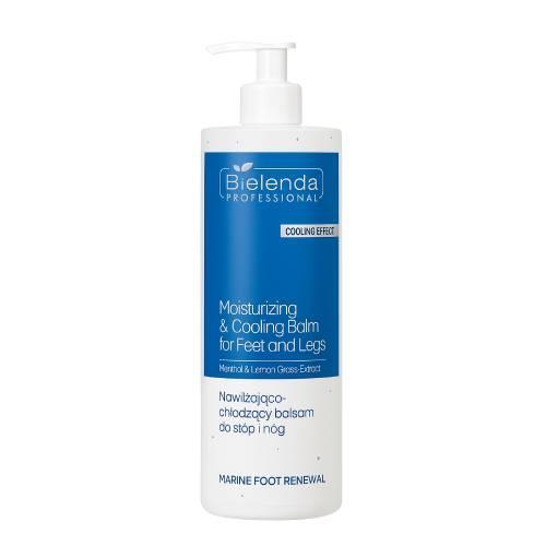 Miniaturka artykułu - Bielenda Professional Cooling Effect Nawilżająco-chłodzący balsam do st&oacute;p i n&oacute;g, 500 ml USZKODZONE/BRAK POMPKI