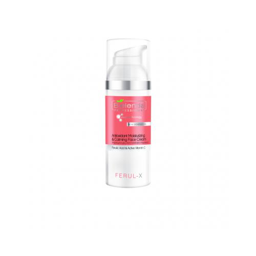 Miniaturka artykułu - BIELENDA PROFESSIONAL Ferul-X Antyoksydacyjny krem nawilżająco- łagodzący, 50ml