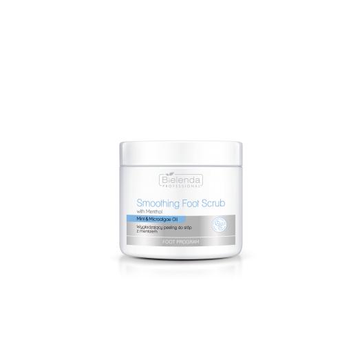 Miniaturka artykułu - BIELENDA PROFESSIONAL Foot Program Wygładzający peeling do st&oacute;p z mentolem, 600g